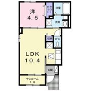 プリムローズⅡの間取り画像