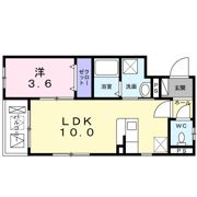 アンソレイエ 佐藤の間取り画像
