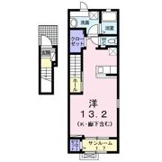 メゾン プラティークBの間取り画像