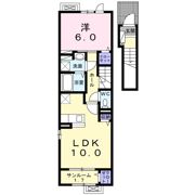 サン・ビレッジ・ハッタⅡの間取り画像