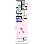 ミニョン コート 坂本の間取り画像