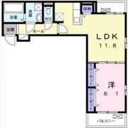 ブランキューブの間取り画像