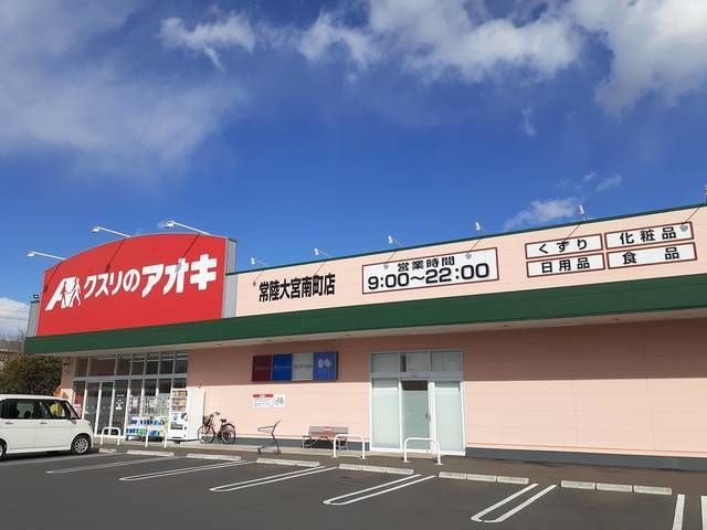近くのクスリのアオキまで260m（徒歩4分）