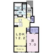 ハートホームズ壱番館の間取り画像