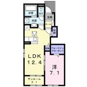 カーサKeiⅤの間取り画像