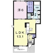 エスペランサ Ⅱ Aの間取り画像