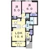 コーポ 秋桜の間取り画像
