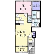サードジールBの間取り画像
