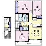 スズラン Cの間取り画像
