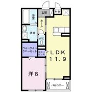 エスパースの間取り画像