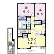 MTIハイツ Ⅵ Aの間取り画像