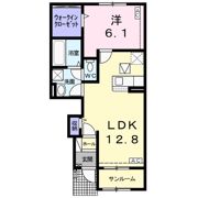 リュード・ルポbの間取り画像