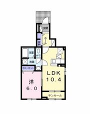 アロッジオの間取り画像