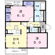 アルテ北浦和の間取り画像