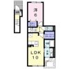 ホワイトメゾン錦の間取り画像