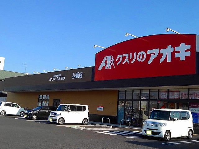 近くのドラッグストアまで550m（徒歩7分）