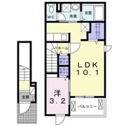 シャンス アンの間取り画像