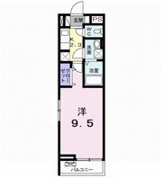 ショコラたるさか Aの間取り画像