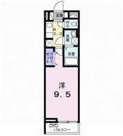 ショコラたるさか Bの間取り画像