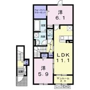レジデンスK西軽井沢の間取り画像