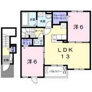 リアンⅡの間取り画像
