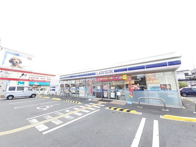近くのローソン斑鳩龍田西八丁目店様まで850m(徒歩11分)