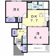 ベルエンティの間取り画像