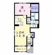 アコリエンテⅠの間取り画像