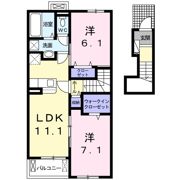 サニーハウスTOYAMA Ⅰの間取り画像