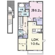 TN．com．Ⅲの間取り画像