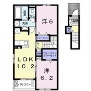エルフォルクしらさぎ台の間取り画像