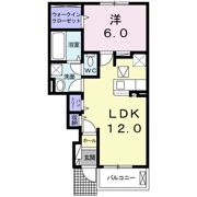 ジェルメの間取り画像