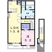 ルシードBの間取り画像