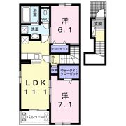 プロムナード南谷Ⅱの間取り画像