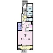 SOLARE Ⅱの間取り画像