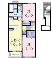 ベニアージュ Dの間取り画像