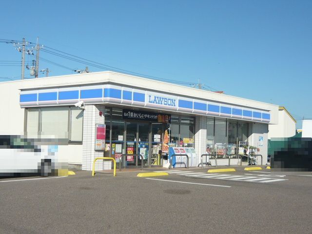 近くのローソン益田中島店まで550m(徒歩7分)