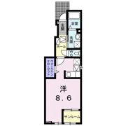 プルメリア Bの間取り画像