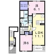 ブリエ・ヴィータ Ⅰの間取り画像