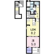 パピヨンの間取り画像