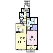 リヴィエール ベルジュ Ⅱの間取り画像