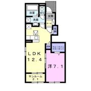 ブライトハウス平塚Ⅲの間取り画像