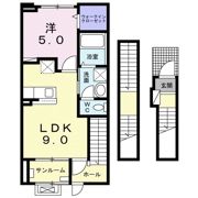 レジデンス藤岡Ⅰの間取り画像