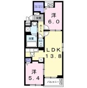 サンモール三橋Ⅰの間取り画像
