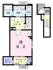 エルベート Ⅰの間取り画像