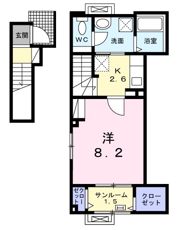 エルベート Ⅰの間取り画像