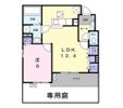 サンレーベ平川Bの間取り画像