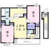 サンレーベ平川Bの間取り画像