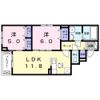 ハイム リーラの間取り画像