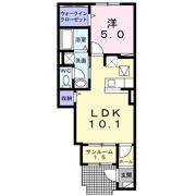 プラシードAの間取り画像